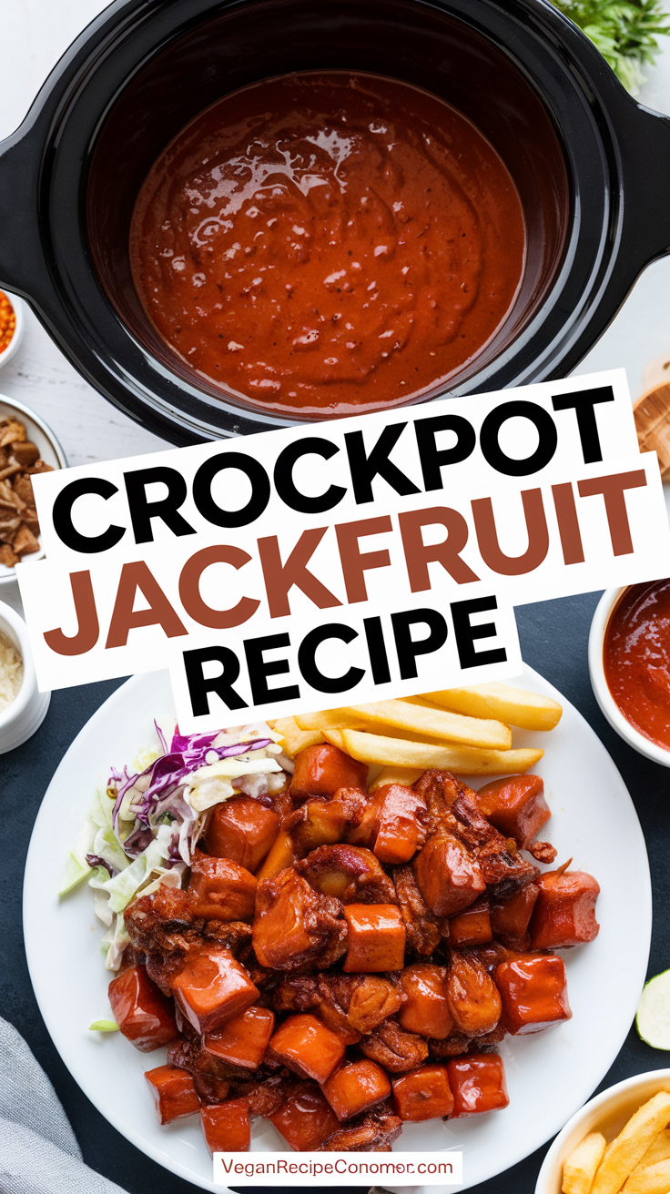 Crockpot BBQ Jackfruit Recipe Crockpot BBQ Jackfruit Recipe