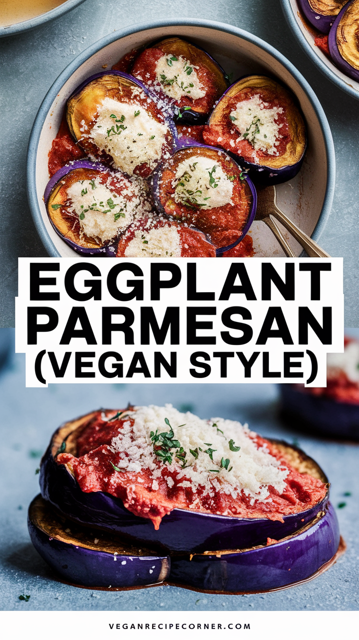 Eggplant Parmesan (Vegan Style) Recipe Eggplant Parmesan (Vegan Style) Recipe