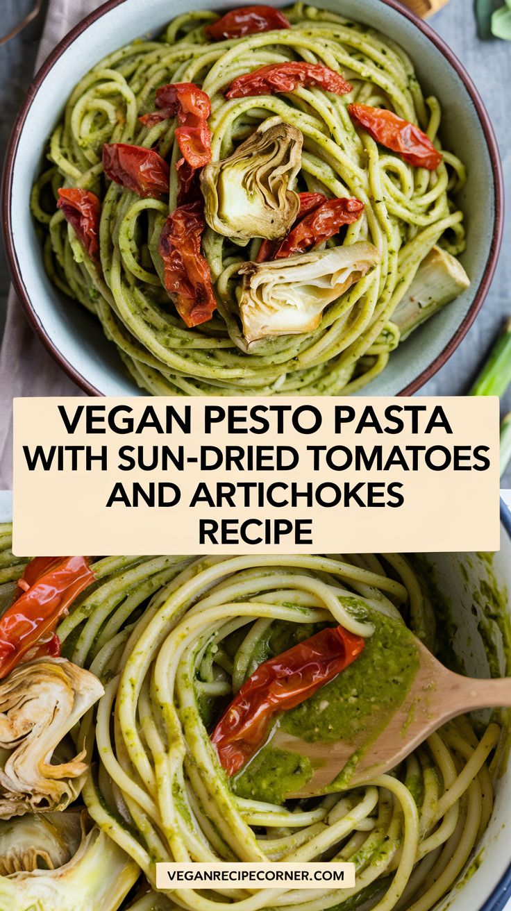 Pesto Pasta with Sun-Dried Tomatoes Recipe Pesto Pasta with Sun-Dried Tomatoes Recipe