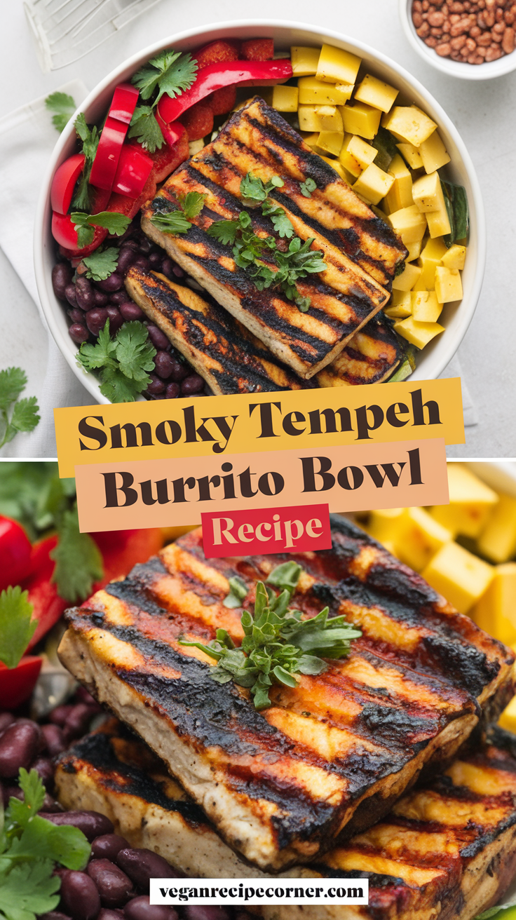 Smoky Tempeh Burrito Bowl Recipe Smoky Tempeh Burrito Bowl Recipe