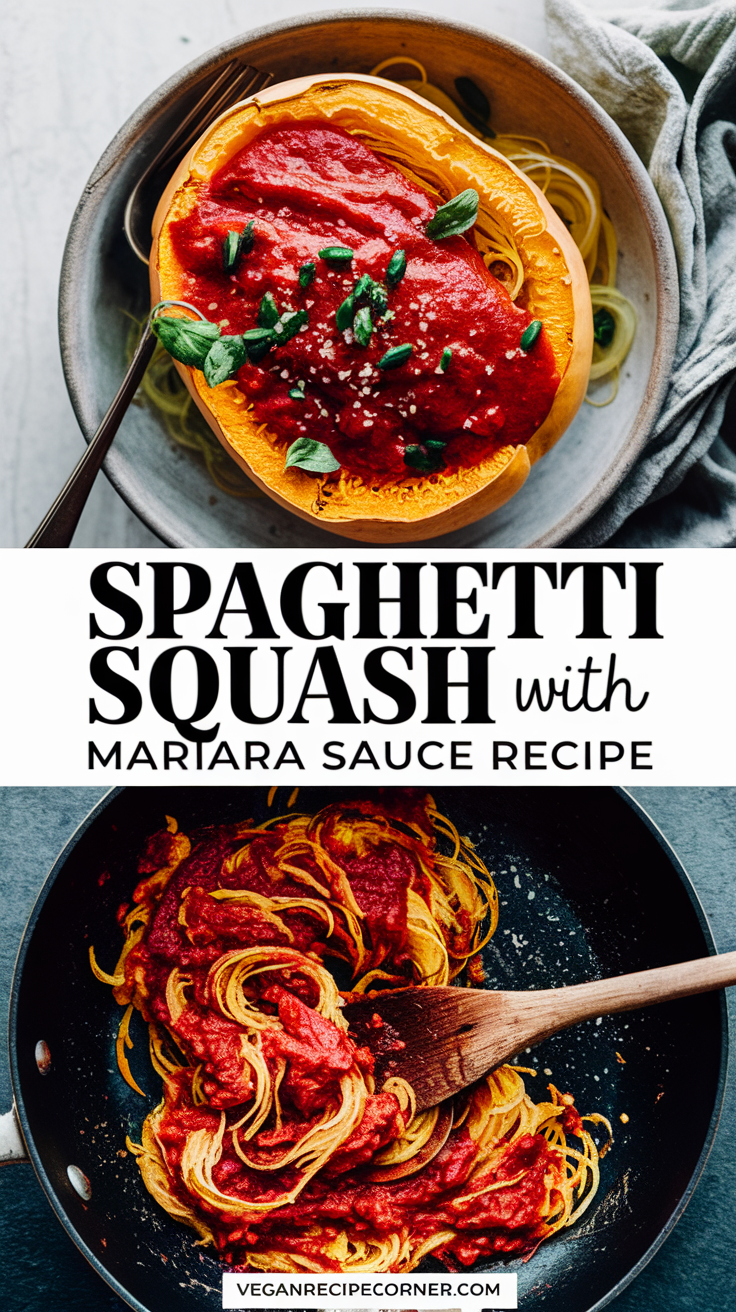 Spaghetti Squash with Marinara Sauce Recipe Spaghetti Squash with Marinara Sauce Recipe