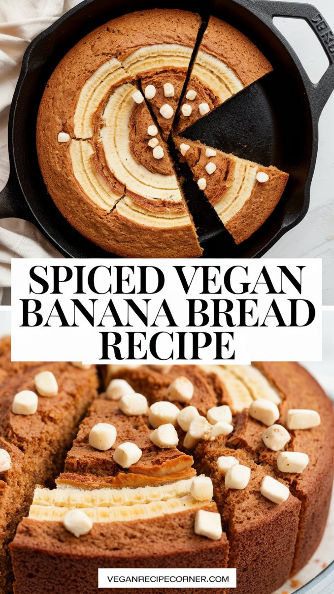 Spiced Vegan Banana Bread Recipe Spiced Vegan Banana Bread Recipe