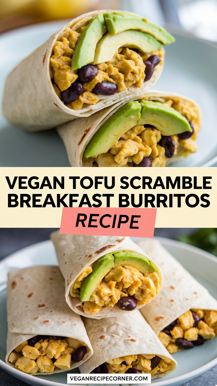 Tofu Scramble Breakfast Burritos Recipe Tofu Scramble Breakfast Burritos Recipe