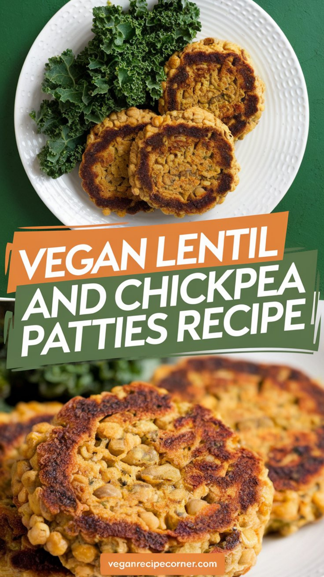 Vegan Lentil and Chickpea Patties Recipe Vegan Lentil and Chickpea Patties Recipe