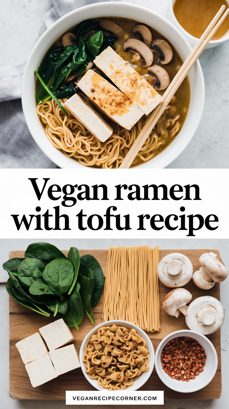 Vegan Ramen with Tofu Recipe Vegan Ramen with Tofu Recipe
